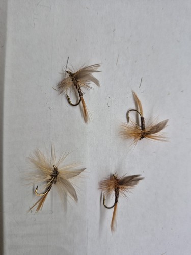 Ginger quill dry flies size - quill,