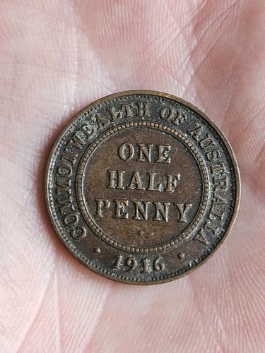 1916 australia one - 1916, penny
