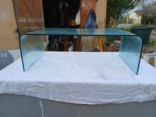 Tempered glass coffee table