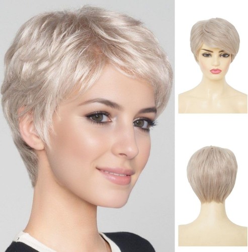 Womens short white blonde - womens,