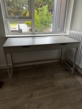 Ikea Alex Desk, beige / grey