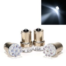 1156 BA15S 9 LED Bulbs P21W