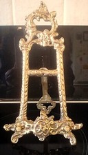 Brass Metal Display Easel For Wedding Table Menu or Photo`s