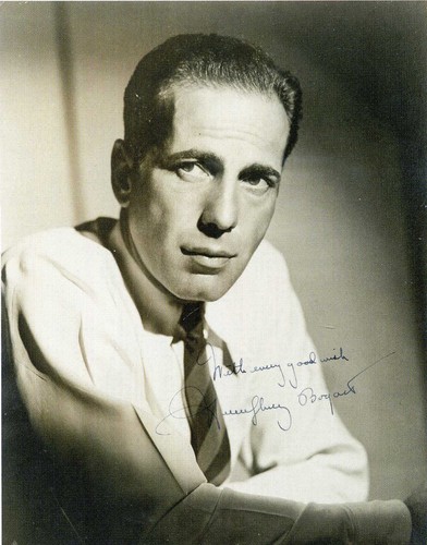 Humphrey bogart signed - bogart,