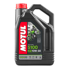Motul 5100 10W30 4T Ester Based Semi Synthetic Motorcycle Engine Oil 4 Litres