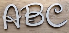 Disney Font Wooden Letters &