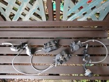 NISSIN 4 POT TWIN DISC BRAKE CALIPERS