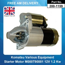 Starter Motor For Kubota