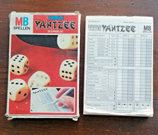 1979 MB Games Triple YAHTZEE Scorepad - German.