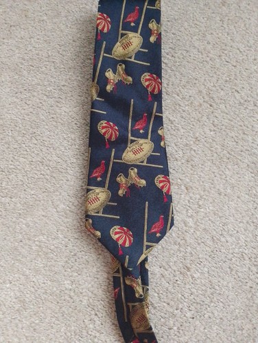 Vintage men silk neck tie - silk,