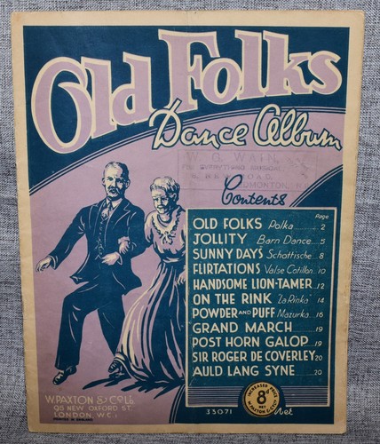 Old folks dance album paxton - old,