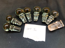 Vintage clear glass decanter