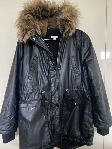 Whistles parka removable fur - whistles,