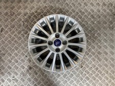 08-17 FORD FIESTA MK7 16" INCH 4 STUD 15 SPOKE ALLOY WHEEL 6.5JX16H2
