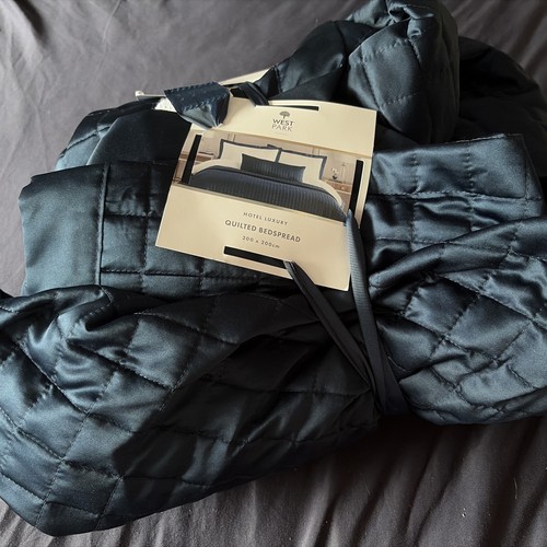 West park navy quilted - west,