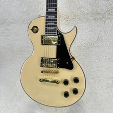 LP Custom Buttercream Electric Guitar 6String Mahogany body HH Pickup ABR Bridge