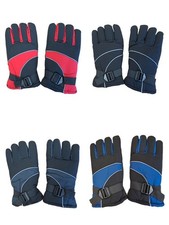 Mens Gloves Fleeced Faux Fur