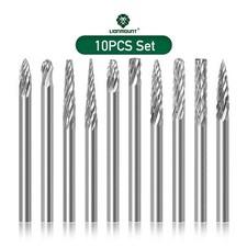 10PCS Rotary Burr Bits