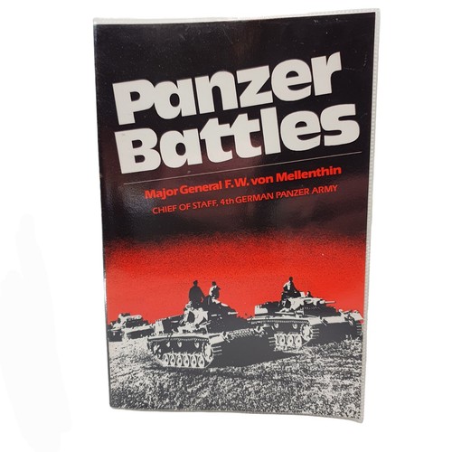Panzer battles book 1989 - book,