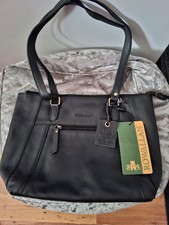 Rowallan black leather