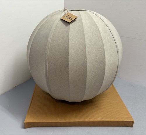 Nkuku dharini linen lampshade - dharini,