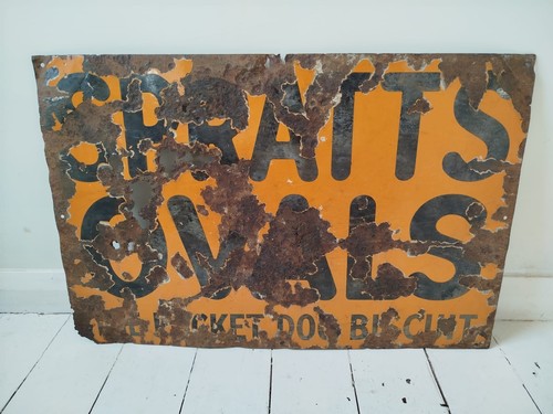 Antique enamel advertising - antique,