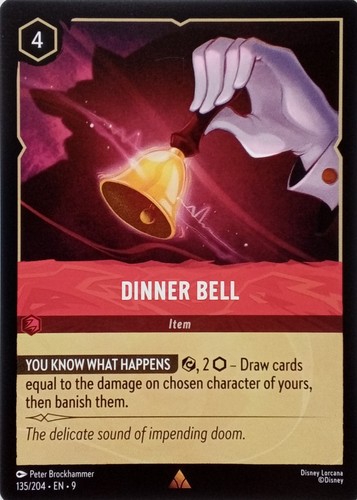 135 204 dinner bell - en9, rare
