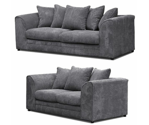 Jumbo cord corner sofa - corner,