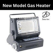 227g Butane Gas Canisters and 1.3kw Portable Gas Heater Outdoor Camping Fishing