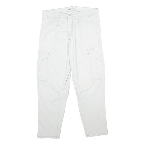 Zara mens cotton blend white - zara,