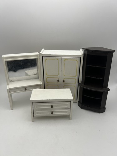 Vintage wooden dolls house - vintage,