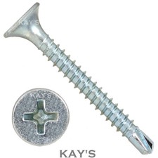 SELF DRILLING PLASTERBOARD SCREWS DRYWALL DRYLINING METAL WOOD PARTITIONS ZINC