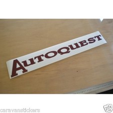 ELDDIS Autoquest - (STYLE 2) - Motorhome Name Sticker Decal Graphic - SINGLE
