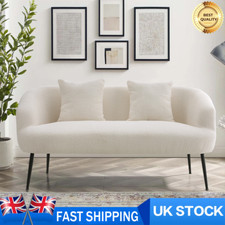 White 2 Seater Sofa Modern