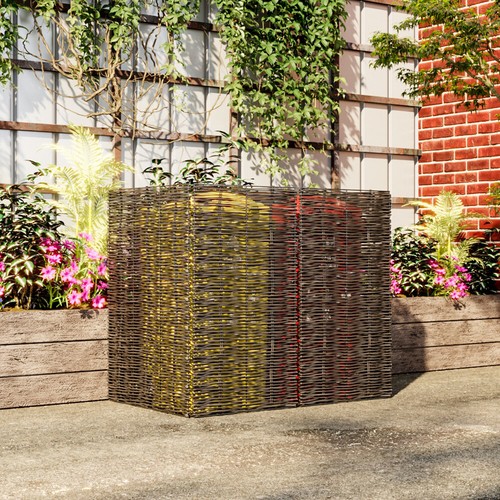 Double willow wheelie bin - double,