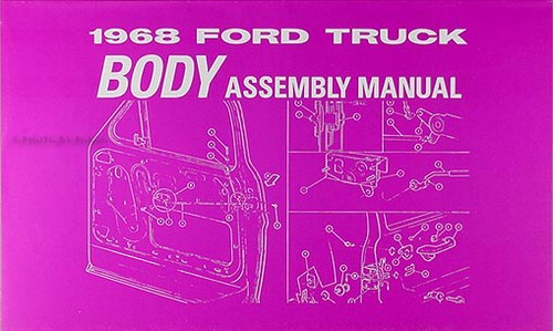 1968 ford pickup truck body - truck,