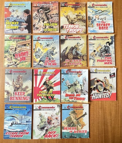 Commando comics bundle - x,