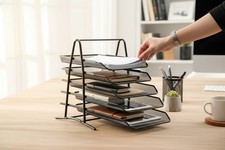 Paper Tray Mesh Desk Top 5