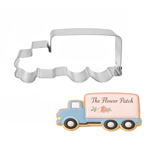 Delivery truck cookie cutter - truck,