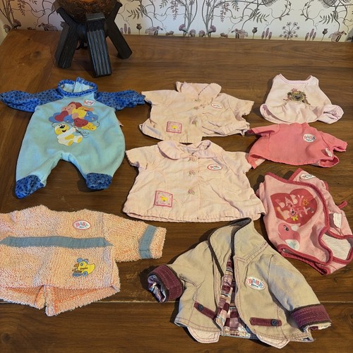 Baby born doll clothes - baby, bundle