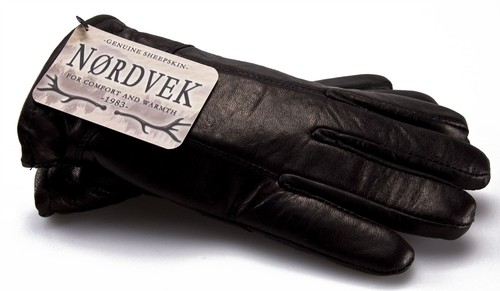 Nordvek mens leather gloves - mens,