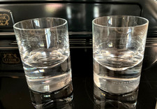 2x LSA Boris 260ml Whiskey Spirit Heavy Clear Tumbler Glasses Handmade RRP £65