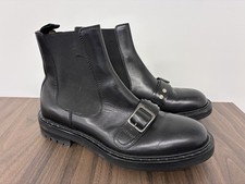 Alexander Mcqueen Buckle Detail Chelsea Boots Uk Size 7