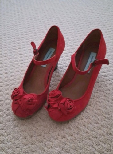 Vintage dickens and jones - and, red