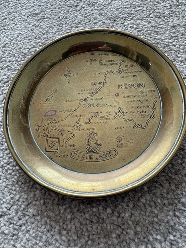 Vintage brass devon pixie land - brass,