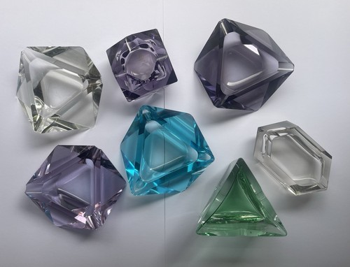 Vintage murano triangular - murano,