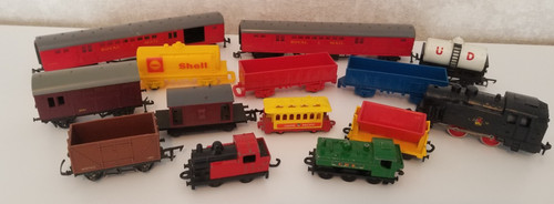 Trains and trucks job lot - trains,