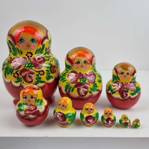 Vintage hand painted russian - vintage,