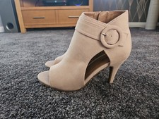 NEVER WORN Justfab nude /blush