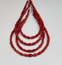100% Natural Red Coral Beads